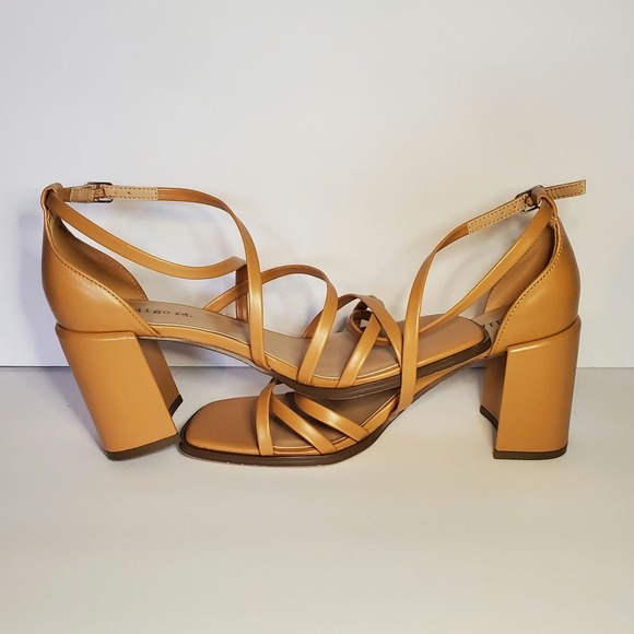 Francesca's Indigo Rd. 'Archar' Strappy Block Heels - US Women's Size 8M - Picture 4 of 7